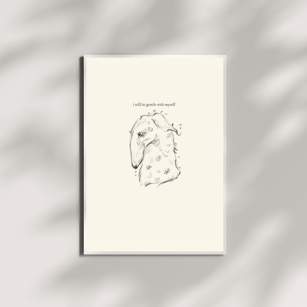 "GENTLE" digitális letölthető print