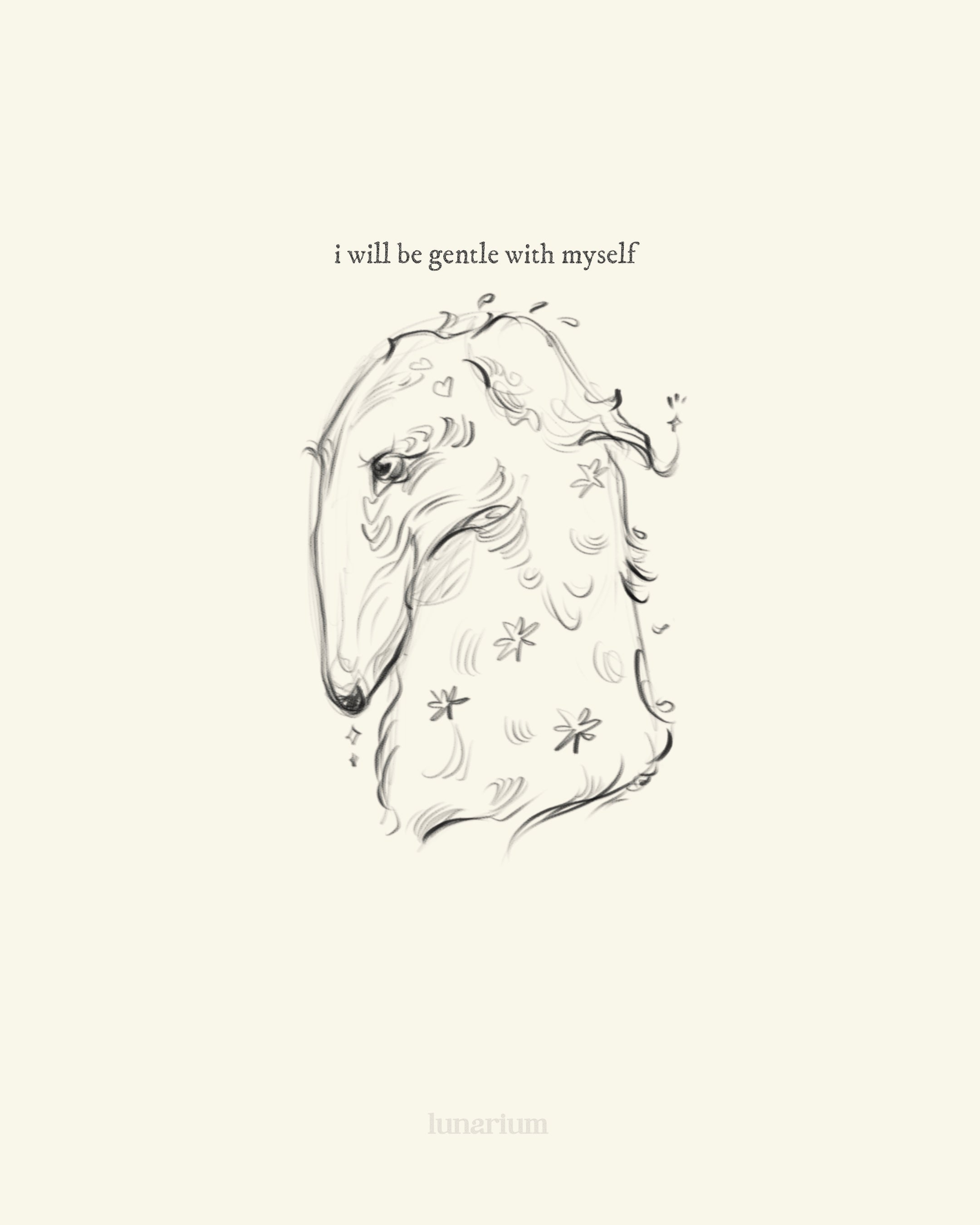 "GENTLE" digitális letölthető print