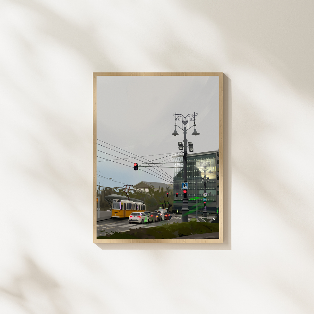 "KÁLVIN TÉR" PRINT