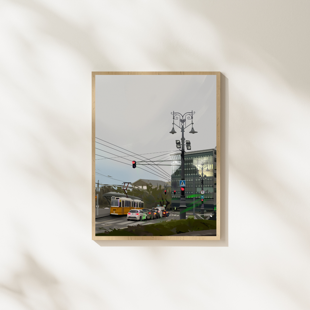 "KÁLVIN TÉR" PRINT