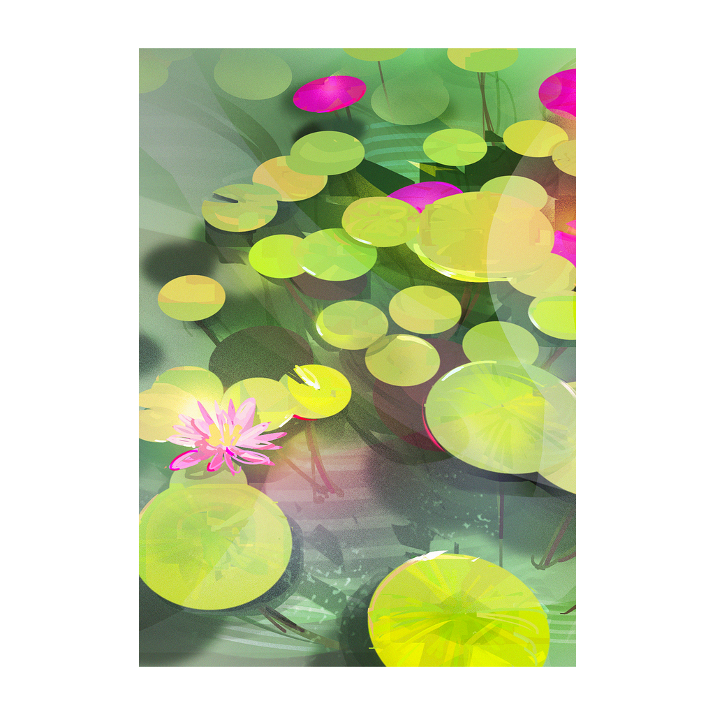 "LAKE" PRINT
