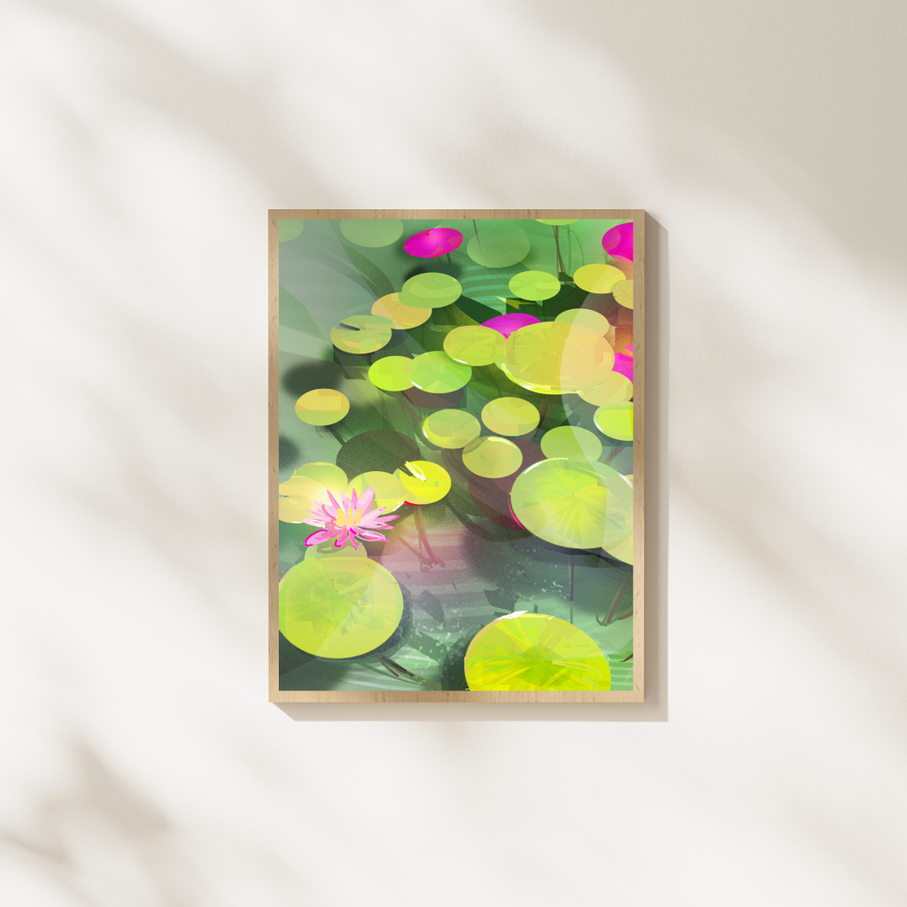 "LAKE" PRINT