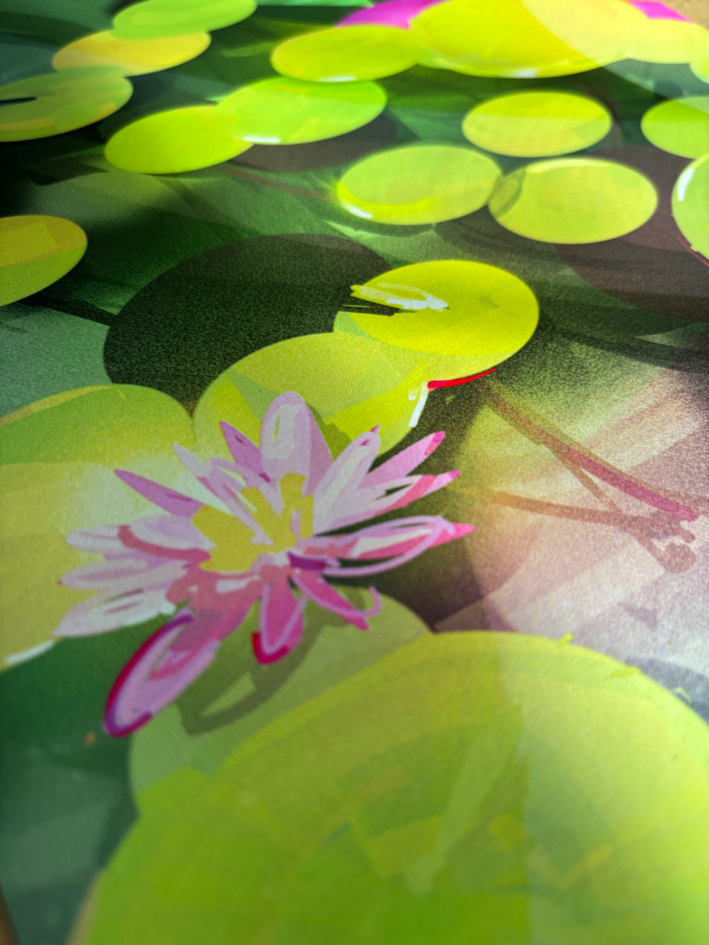 "LAKE" PRINT